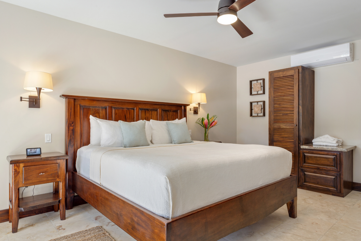 Coral Bungalow - Bedroom | Sirenian Bay | Luxury Vacation Resort in Placencia, Belize