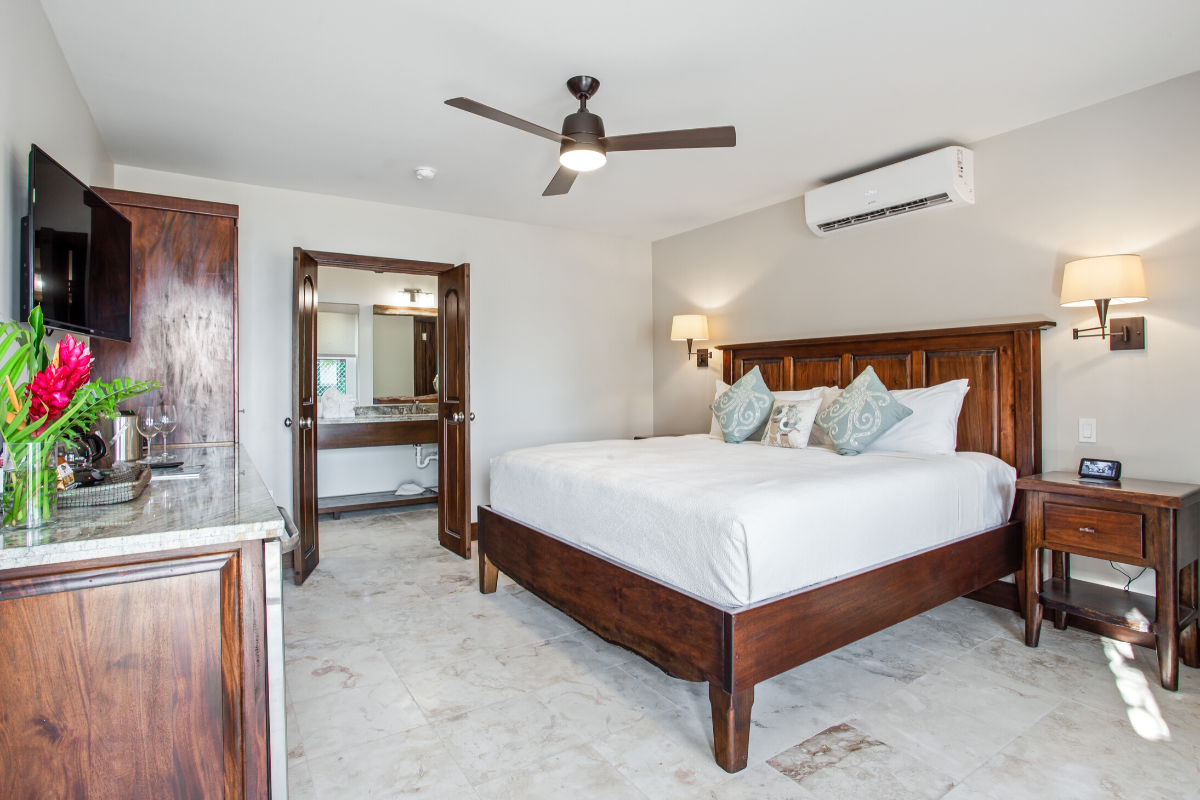 Dolphin Bungalow - Bedroom | Sirenian Bay | Luxury Vacation Resort in Placencia, Belize