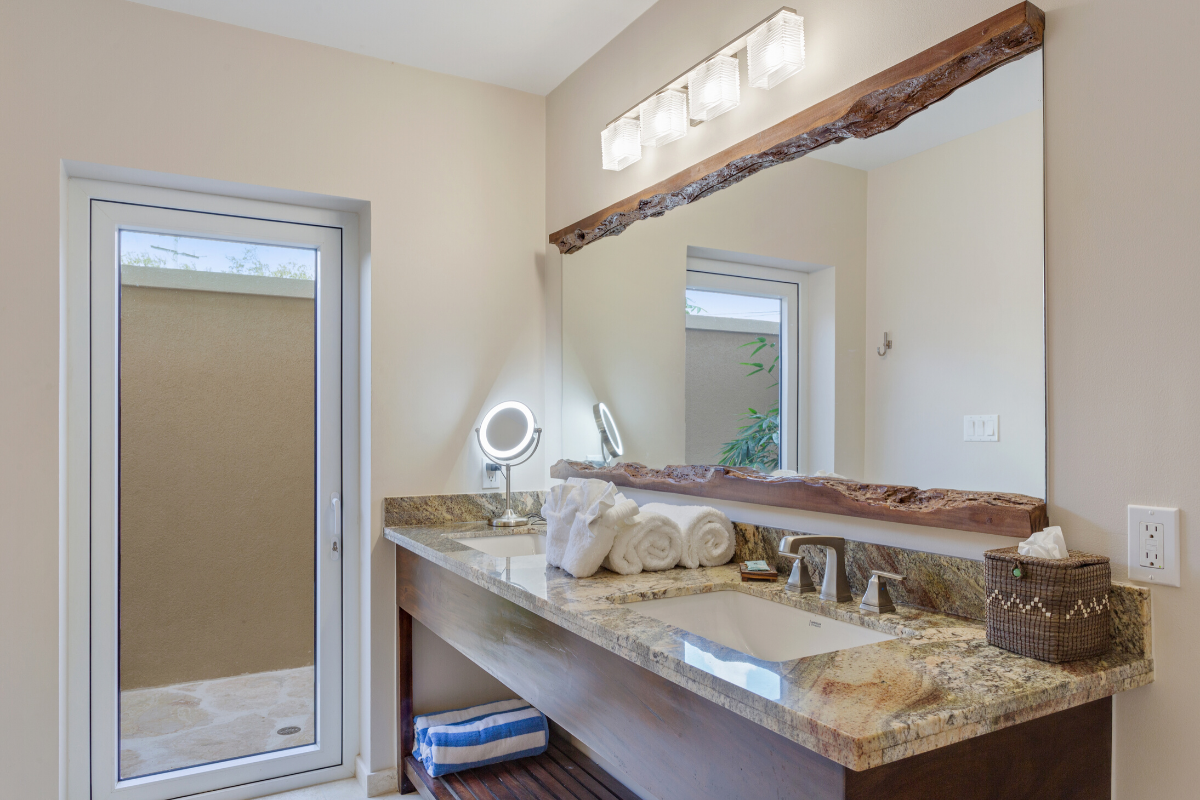 Marlin Bungalow - Bathroom | Sirenian Bay | Luxury Vacation Resort in Placencia, Belize