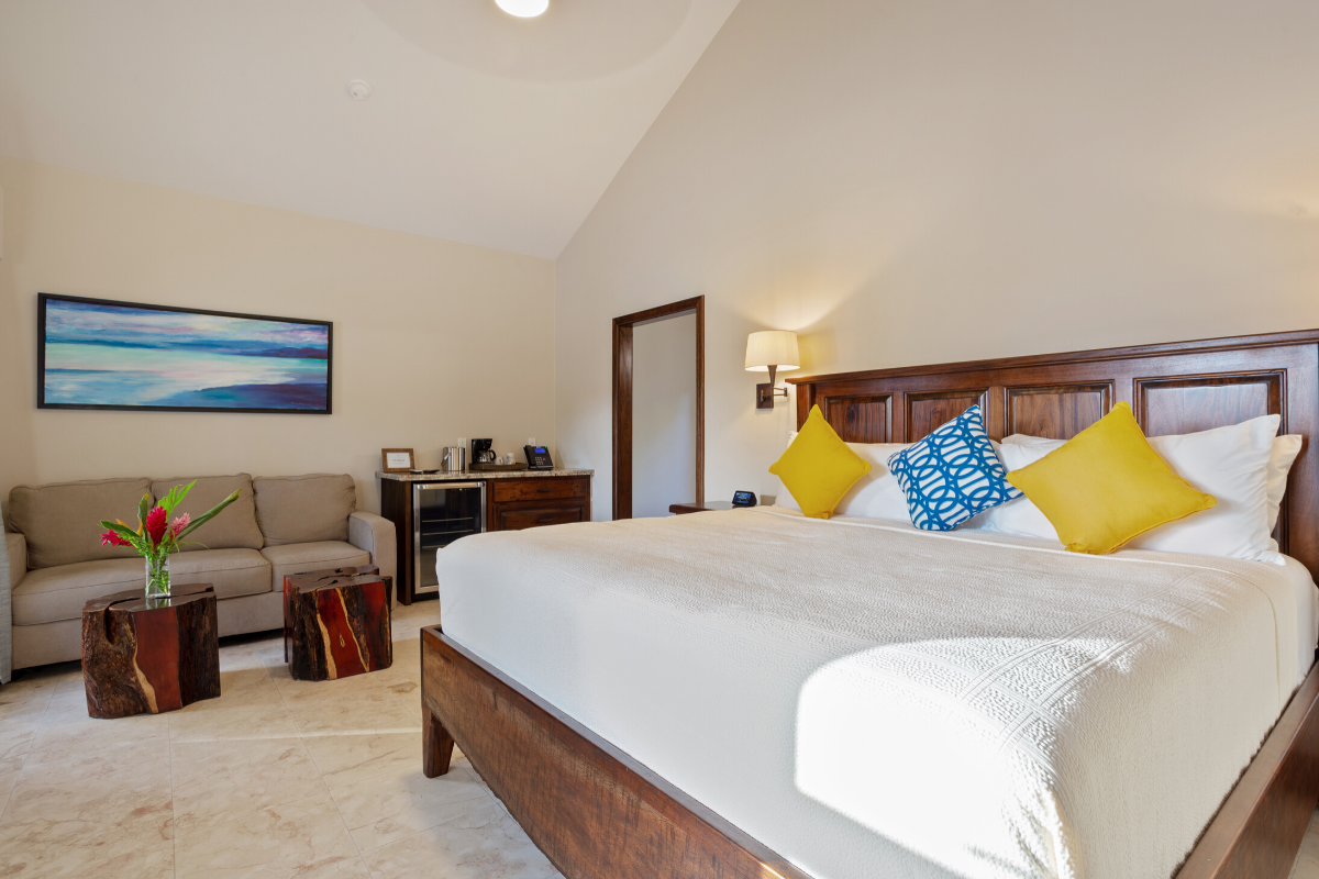 Starfish Bungalow Bedroom | Sirenian Bay | Luxury Vacation Resort in Placencia, Belize