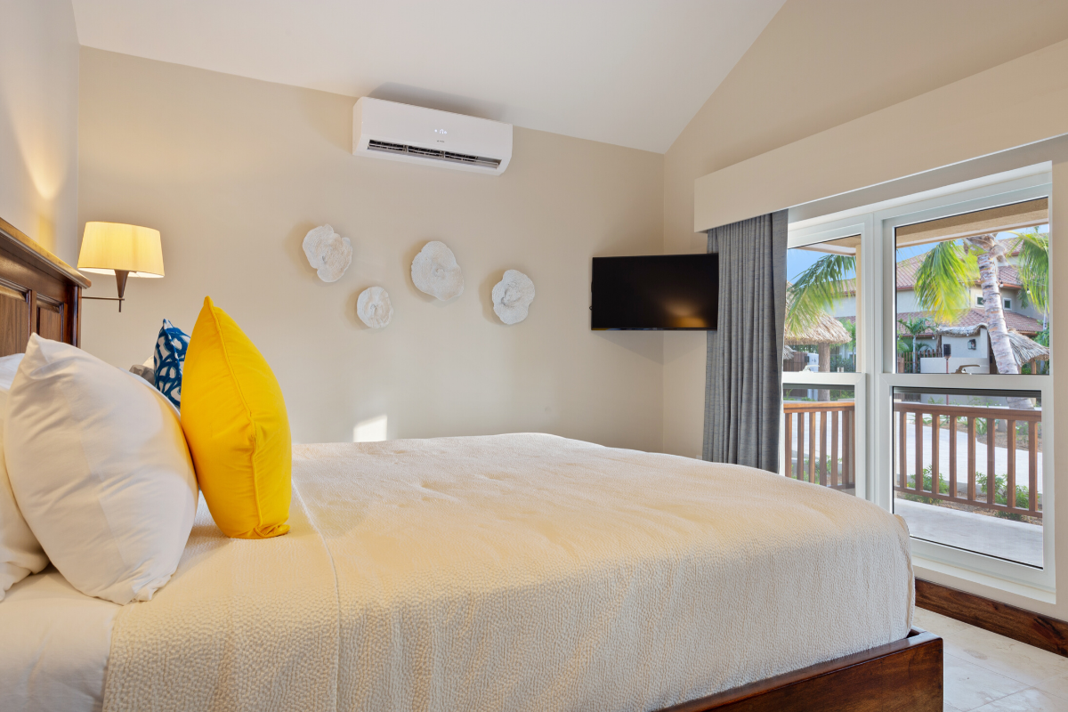 Starfish Bungalow Bedroom | Sirenian Bay | Luxury Vacation Resort in Placencia, Belize