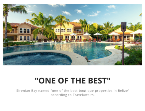 Sirenian Bay is “One of the Best Boutique Properties in Belize”, says TravelAwaits