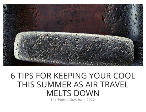 Keeping your Cool as Air Travel Melts Down